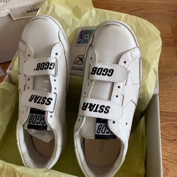 Golden Goose Shoes New Golden Goose Kids Old School Optic White